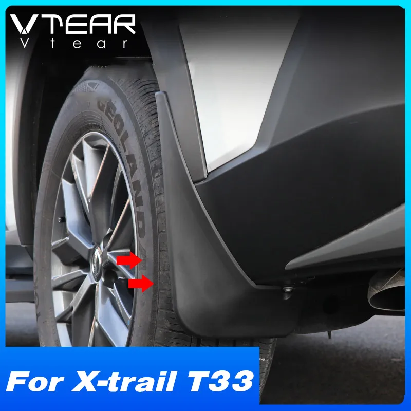 

Vtear Car Fender Flares Mud Flaps For Nissan X-trail T33 2021-2023 Mudguards Splash Guards Cover Exterior Accessories Products