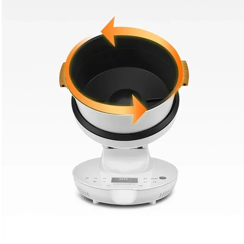 Máquina de cocina rotativa, 2000W, olla arrocera inteligente ajustable de tres velocidades, artefactor de cocina CS260B/220V/8L