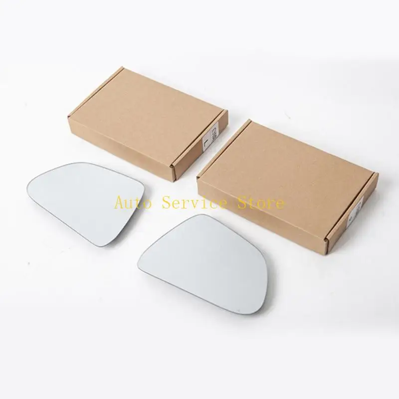 

462A Replacement Side Rearview Mirror for Y Car Rear View Glass Lens with Heated Convex Base Wide Anti-dazzling