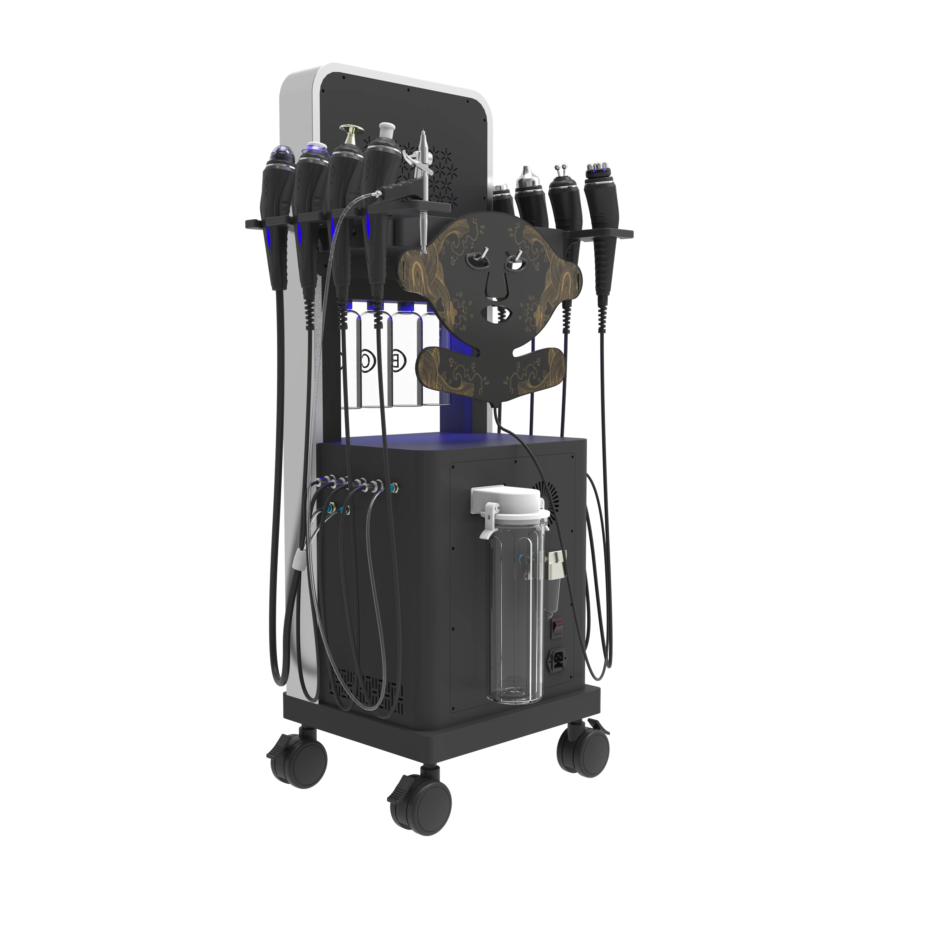 Professional Hydra Clean Facial Beauty Device - Multi- Functional Hydro Care Machine For Deep Cleansing Skin Rejuvenation