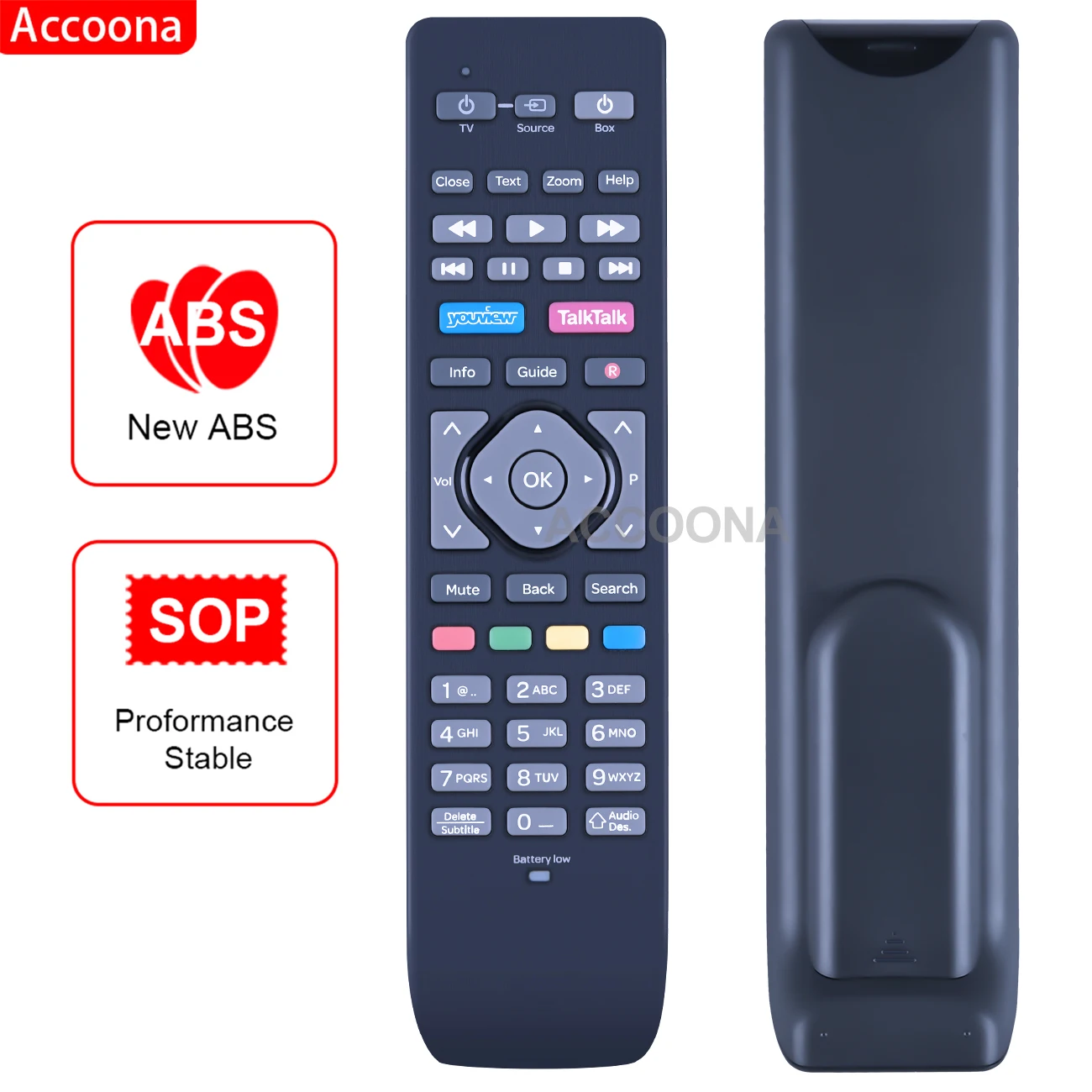 NEW Original Remote Control RC3134701/01B For TBT  TALKTALK Youview SET TOP BOX DN-360T DN-372T