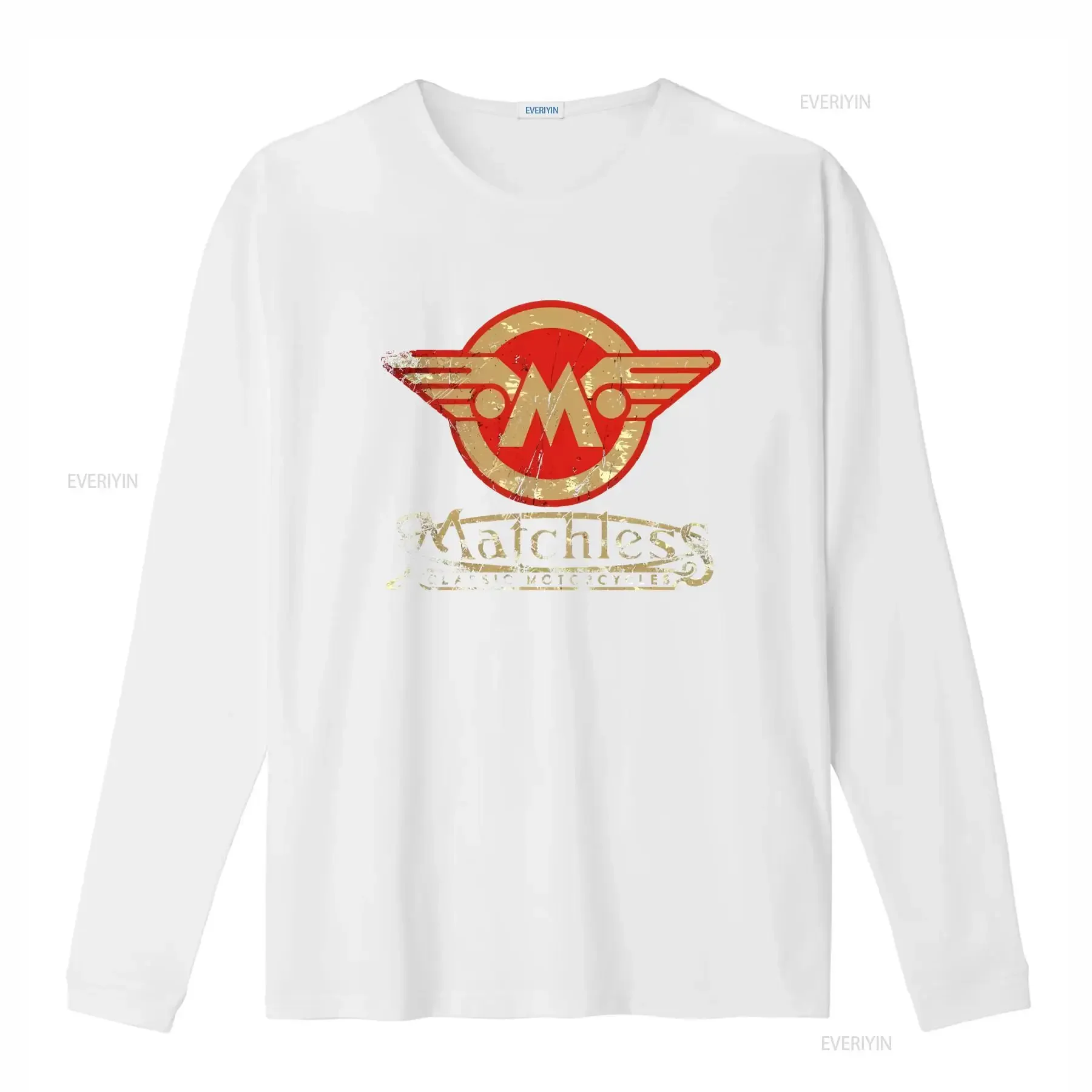 Matchless Classic Motorcycle T Shirt Retro Weathered Design Cafe Racer Style Fit S 5XL vintage Washed Versatile Breathable image 4