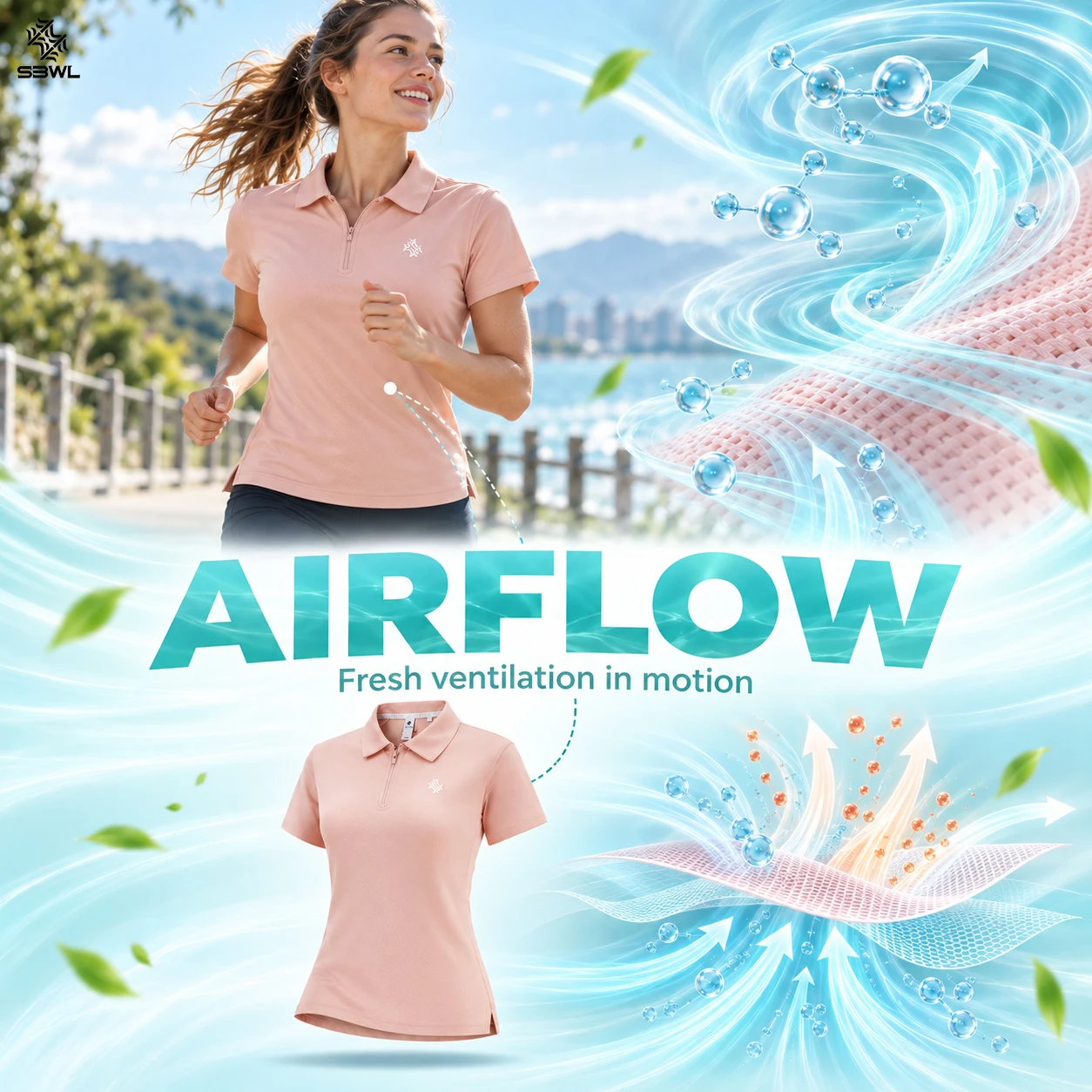 SBWL 2026 High Quality Women's Yoga Tops Quick Dry Sport Top Fitness Female Short Sleeve Gym T Shirt Running Sweatshirt Tees image 5