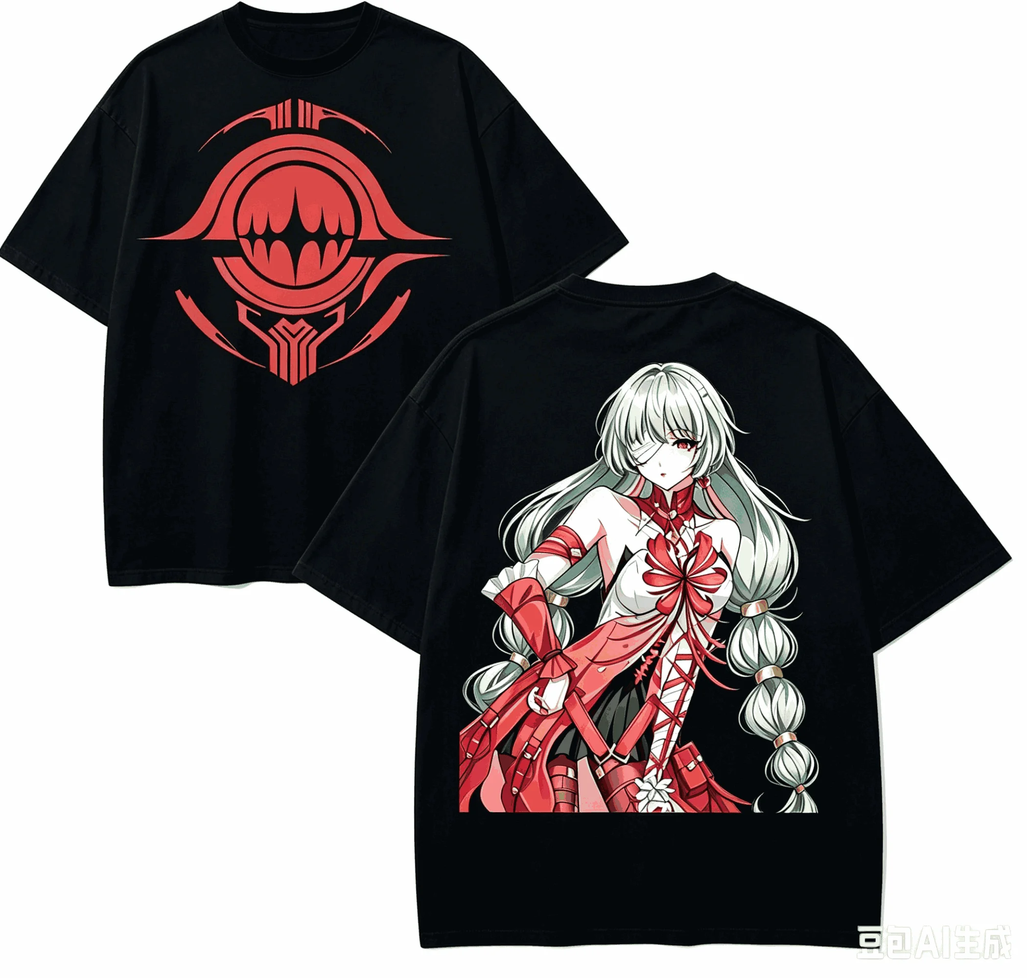 Wuthering Waves Anime Lover T-shirt Harajuku Cotton New Model High Street Retro Fashion Unisex Oversized Hot Product Classic Tee