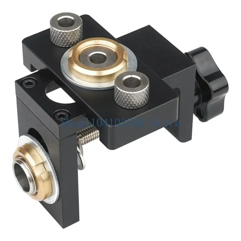 

02DC Набор измерительных дюбелей для деревообработки, прецизионный дырокол для сверления алюминия