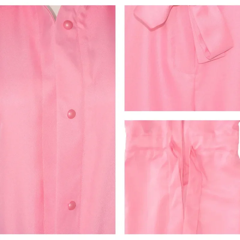 Mono rosa de película para mujer