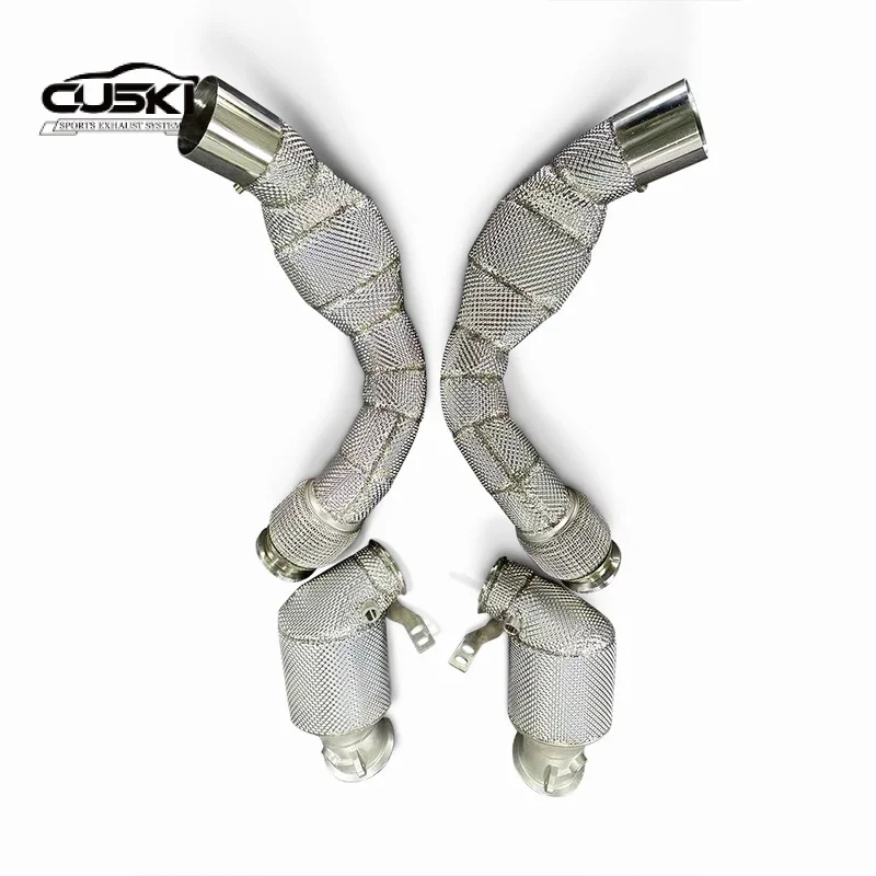 High Flow Automotive Exhaust Modification Parts--quality exhaust downpipe For BMW X5/X5M 4.4tt V8 2019-2023 car exhaust duct