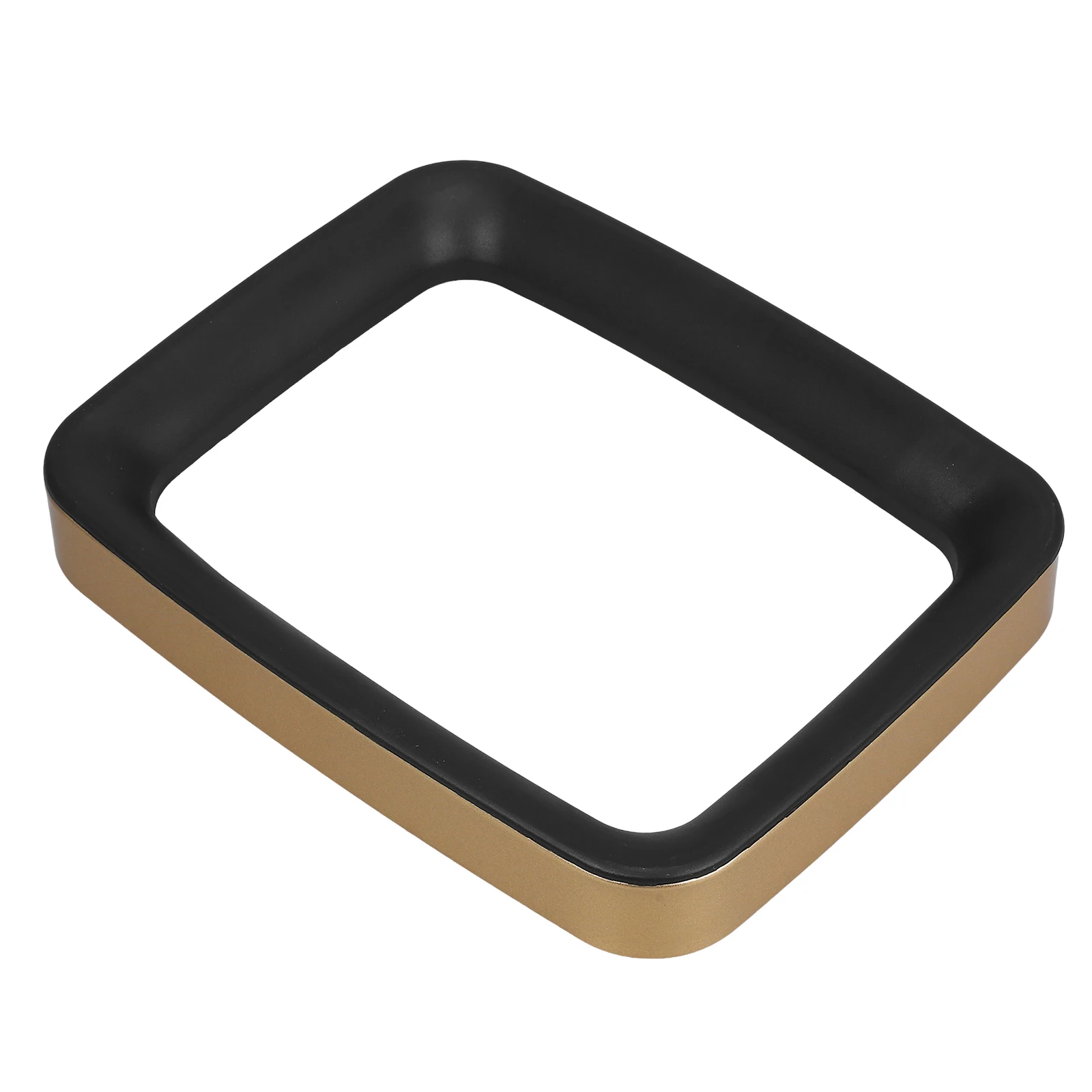 

Rectangle Gold Press Ring for Trash Can ABS Material Keeps Bags Firmly Prevents Slippage Easy Installation