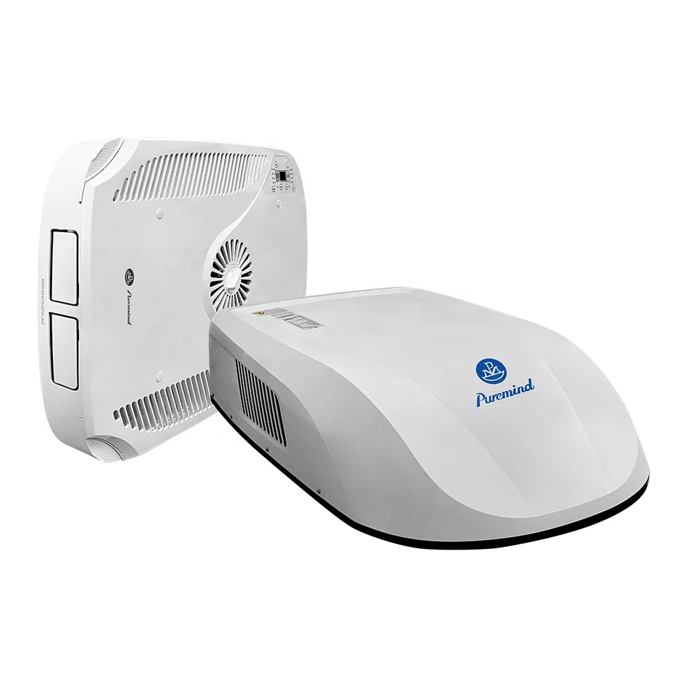 For Wi-Fi Enabled Slimline RV Rooftop Air Conditioner With Cooling/Heating 15000 Btu 12000 Btu 2000W 115V R32