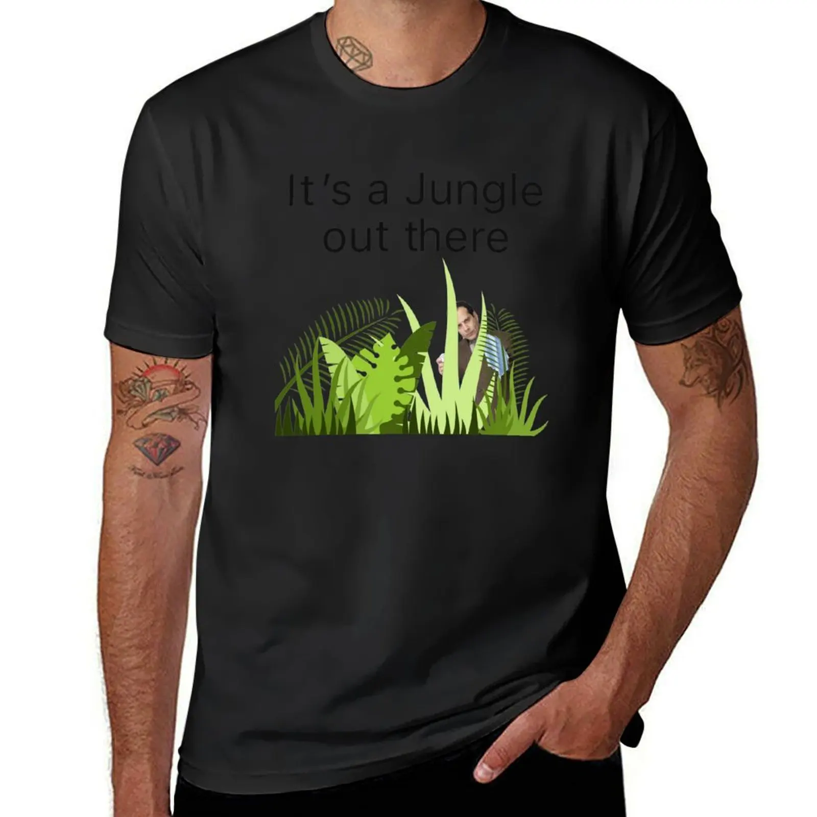 

It’s a jungle out there T-Shirt anime anime clothes boys whites sweat mens white t shirts