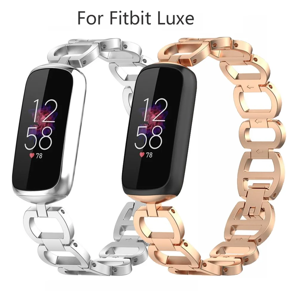 

Stainless Steel Band For Fitbit luxe Strap Replacement Special Edition Accessories smartwatch Correa Belt Luxury Metal Bracelet