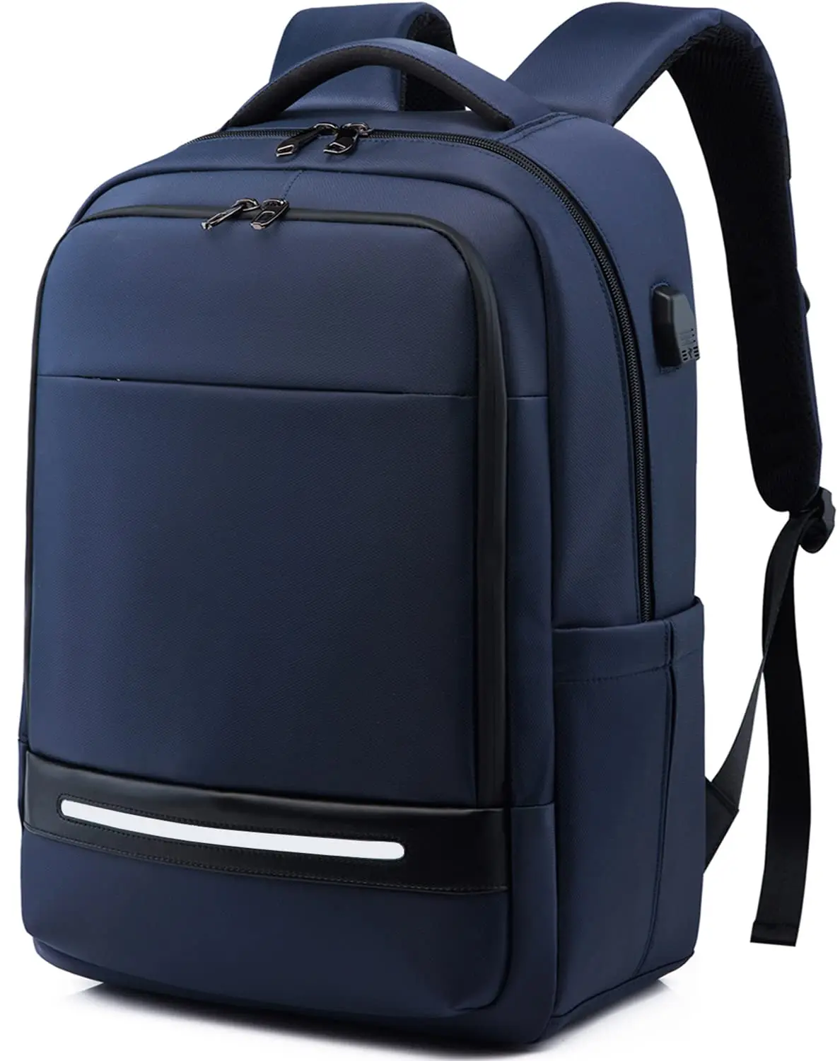 17 Polegada Mochila Laptop de Negócios para homens, Mochila Impermeável de Viagem Grande para a Escola Carry on Book bag Com Porta De Carregamento USB