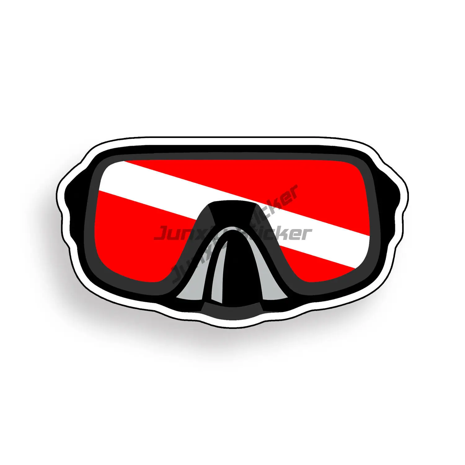 Classic Design Scuba Diver Sticker Vinyl Decal Car Truck Boat Cup Laptop Computer Diving Graphic Mask