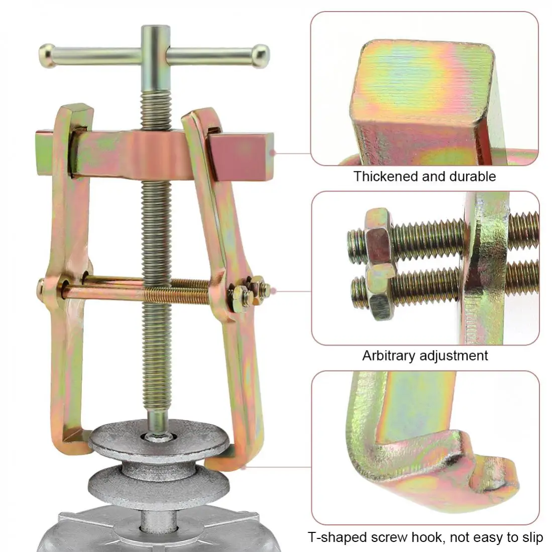 4 Inch Two-claw Puller Separate Lifting Device Multi-purpose Pull Strengthen Bearing Puller for Auto Mechanic Hand Tools