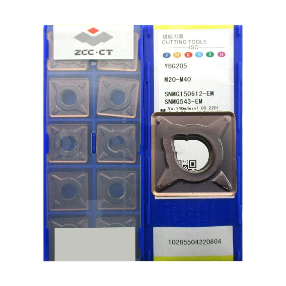 

HUAZHICHUN SNMG 150612-EM YBG205 Carbide CNC Lathe Thread Turning Inserts For Thread Turning Toolholder