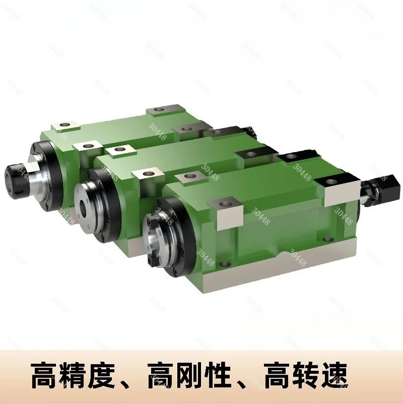 Power Head Mt/ntbt/er30/40/50 Cutting Head Spindle Engraving and Milling High and Low Speed Slide Table Motor