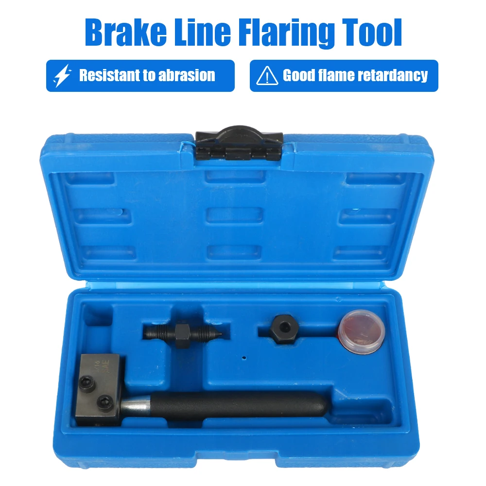 Brake Line Double Flaring Tools Automobile Brake Copper Pipe Flaring 4.75mm Auto Maintenance Tool 3/16\