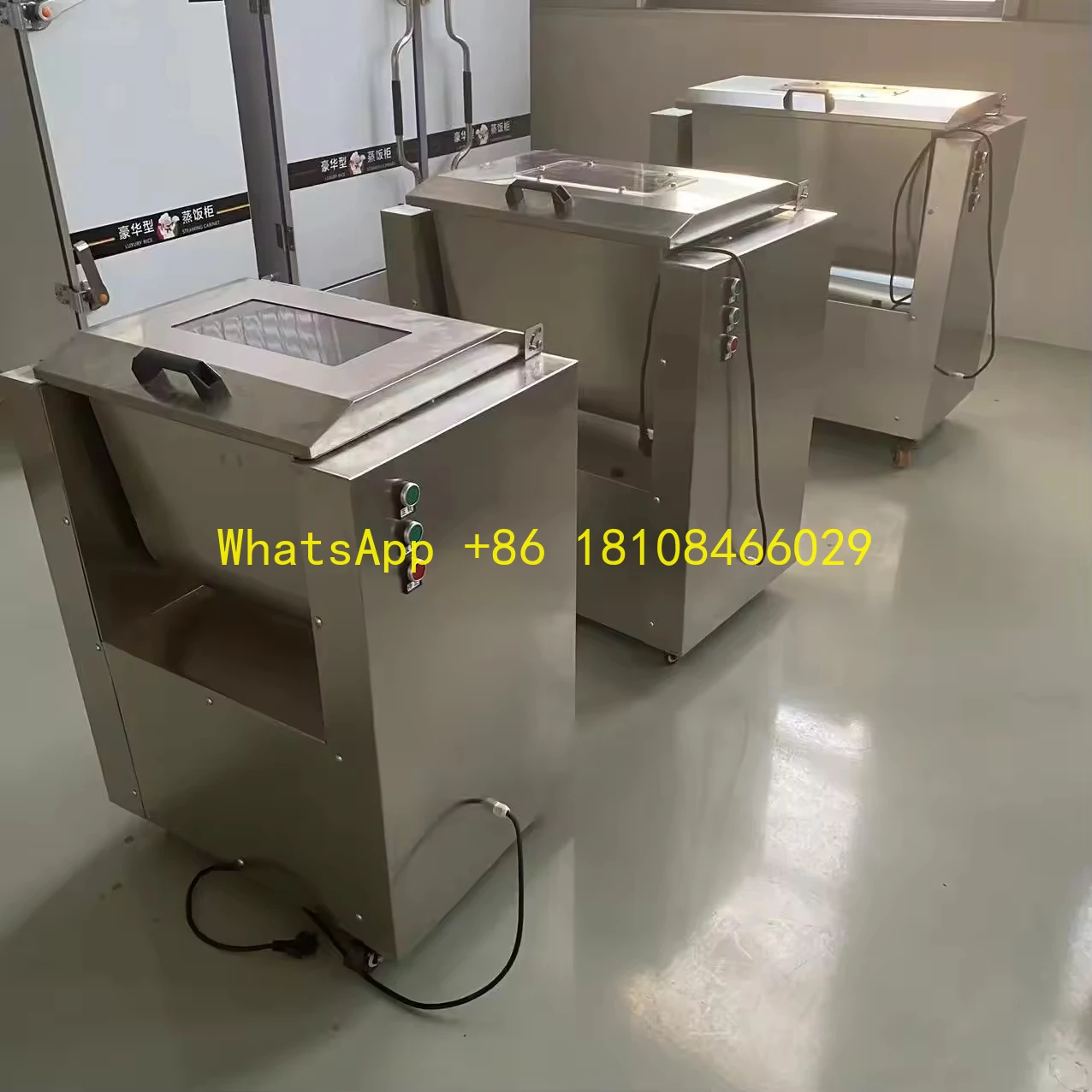 

Булочки и эффективный инструмент для смешивания мяса, большая емкость, машина для смешивания мяса из нержавеющей стали для колбас, красных пельменей