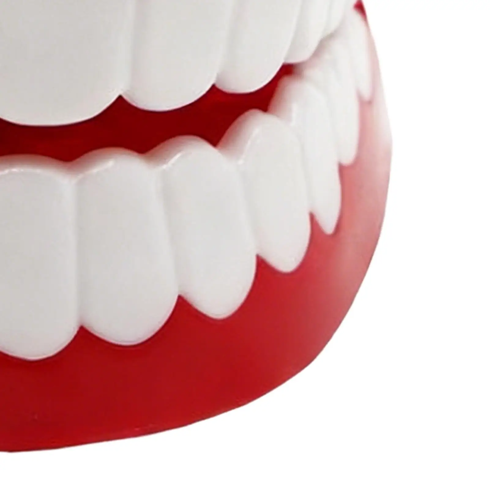 Wind Up Teeth Toy Funny Clockwork Gag Dentures Joke Toys for Kids Children Family Friends Adults Boys Girls