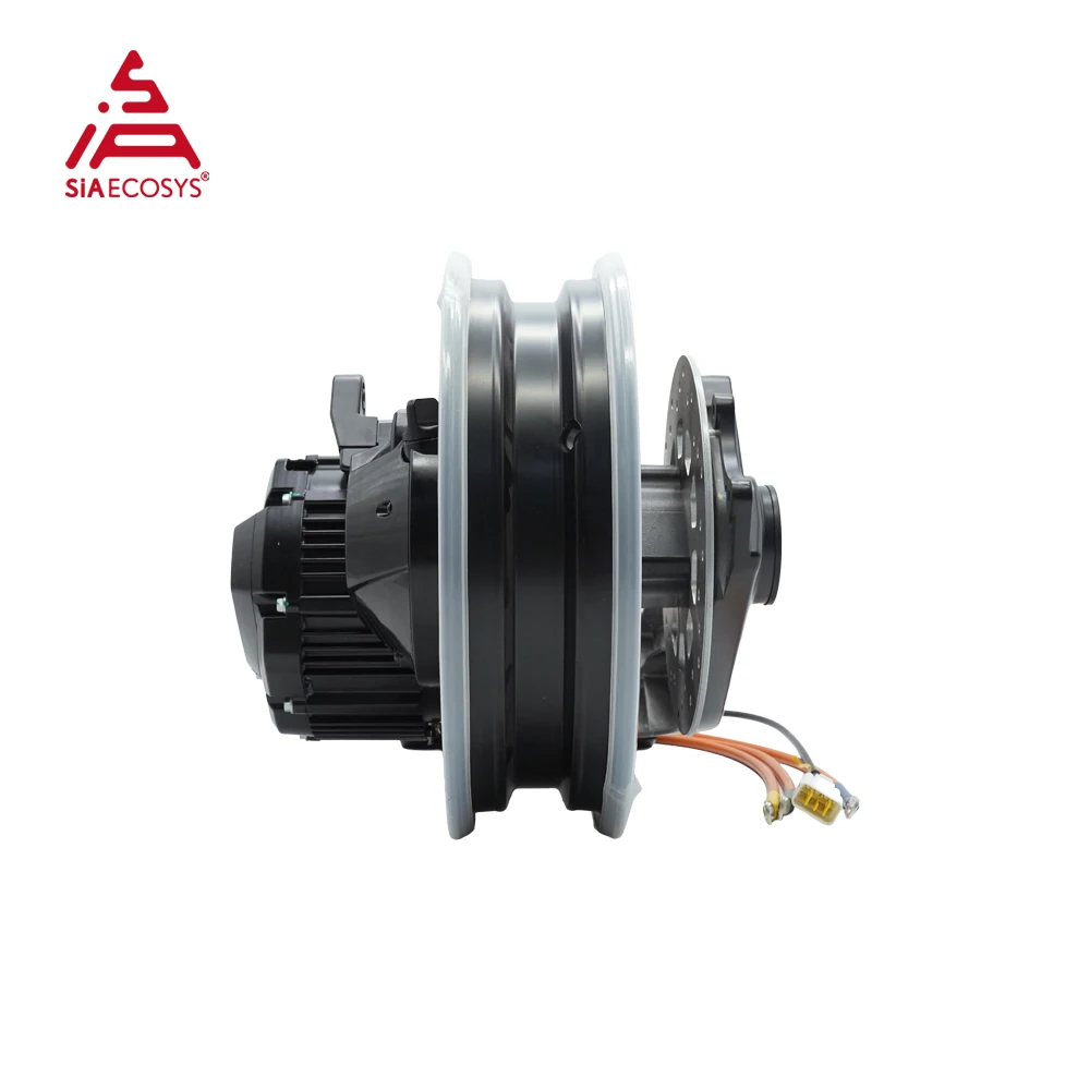 QSMOTOR QSX155A-36H 5000W Side-Mounted Motor Assembly  6100RPM High Speed Motor Encoder IP67