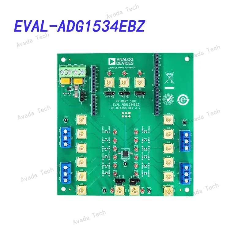 EVAL-ADG1534EBZ Switch IC development tool 4.5 RON 1.8 V Logic Compatible Quad SPDT Switch