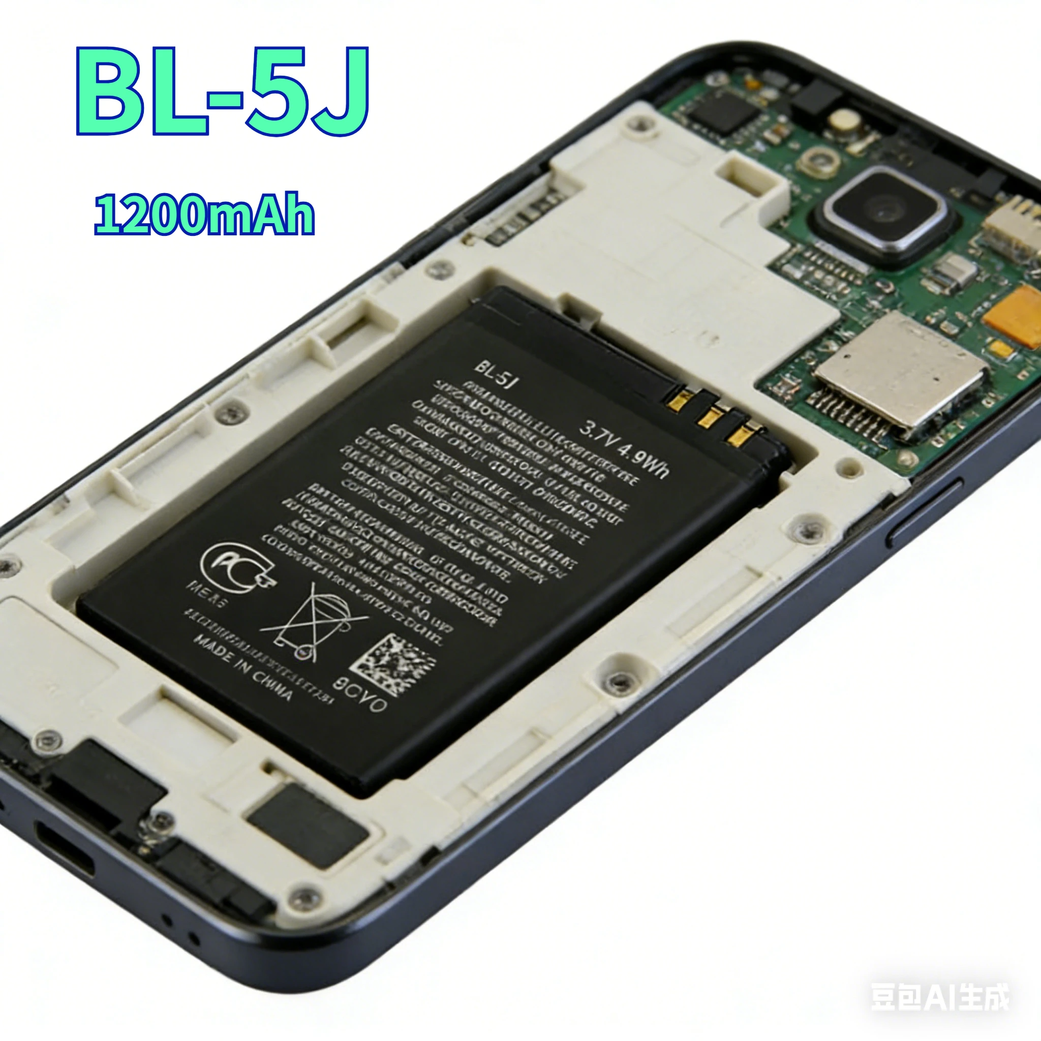 1200Mah BL-5J Lithi…