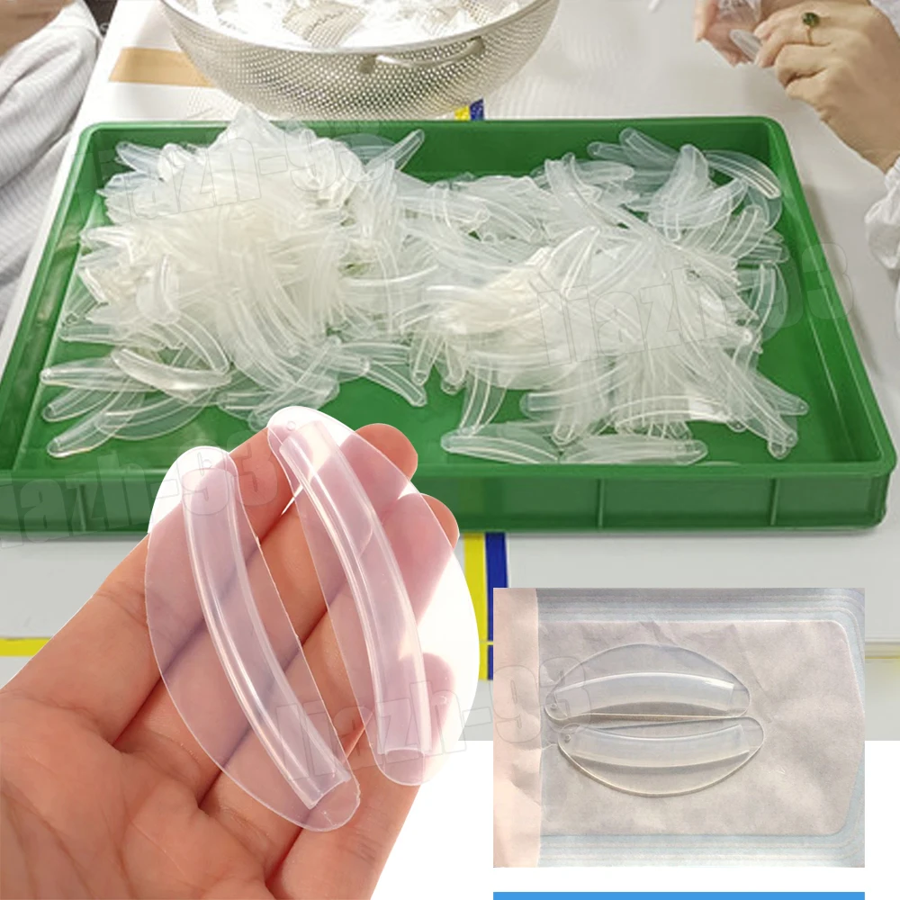 

5 пар (10 шт.) медицинские силиконовые носовые шины для перегородки, больничные расходные материалы, внутренняя носовая шина для дыхательных путей с стерилизацией