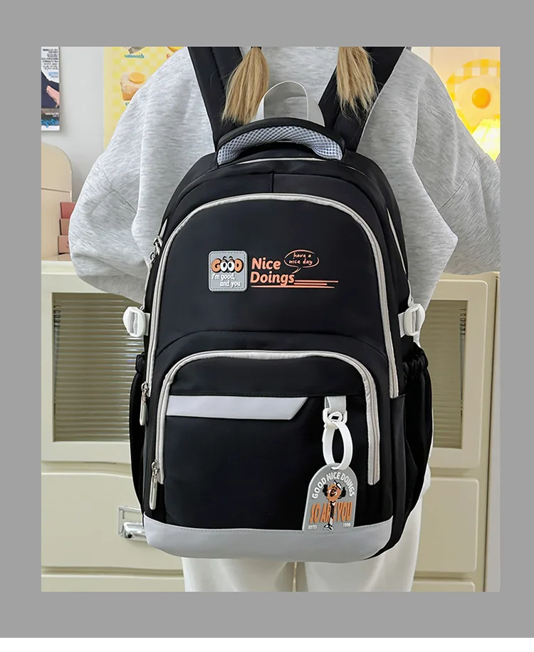 

Back to School Adjustable Kids School Backpack for Boys Girls Lightweight Ergonomic Growth Design Waterproof Elementary Bookbag