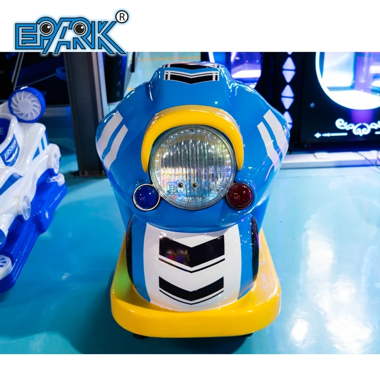 

High Quality Fiberglass Kiddie Rides Cartoon Vehicle Model Coin Operated Kids Ride Rocking Car Game Machine