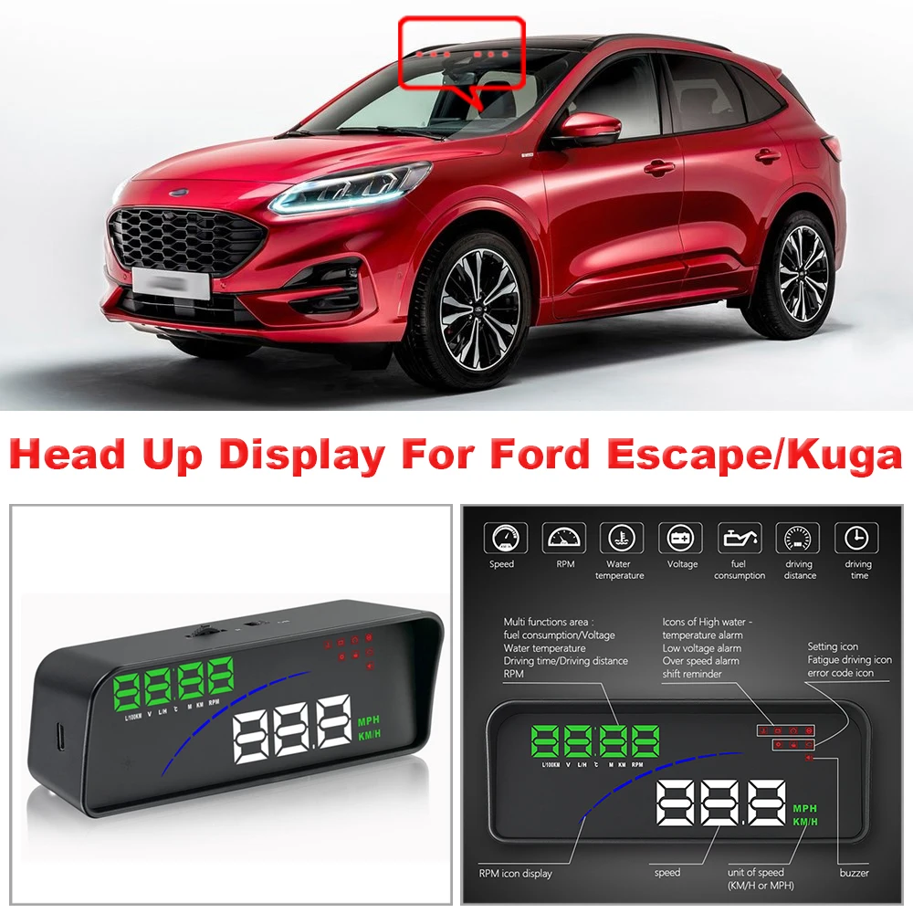 

Проектор 2008 HUD/Kuga 2017-2018, 2019, 2020, поддержка Plug And Play