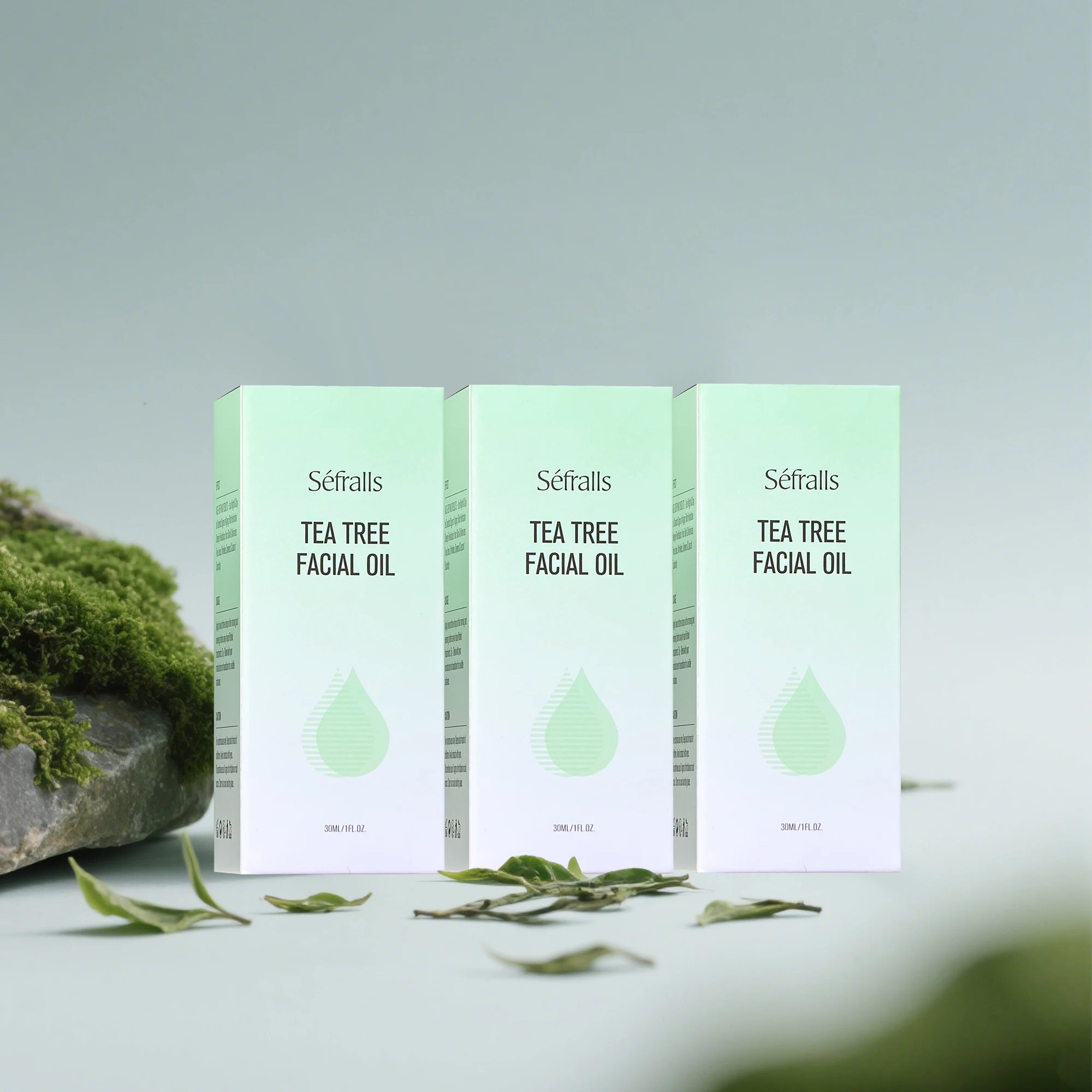 

Séfralls Tea Tree Serum 30ml*3 Deeply hydrates nourishes and lightens spots prevents dryness softens skin and reduces fine lines