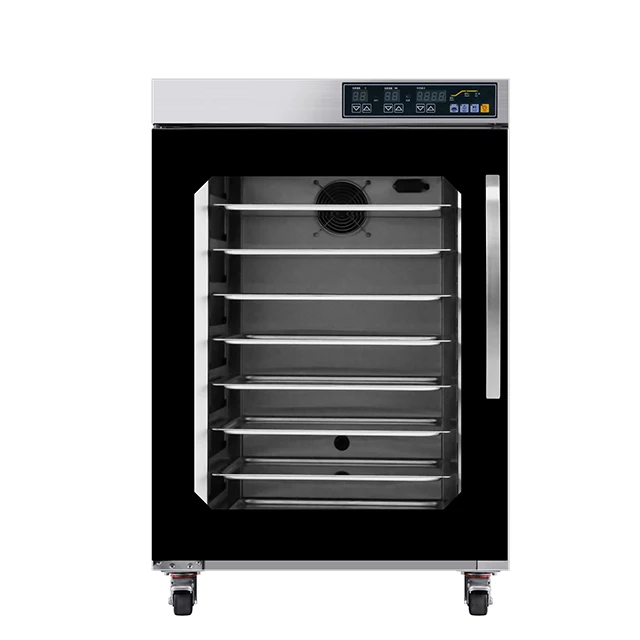 Professional Bakery Fermentation Equipment CE Electric 8 Trays Croissant Donut Bread Proofer
