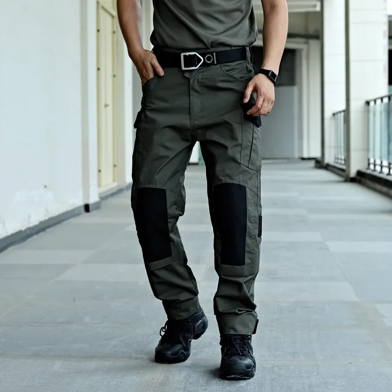 New SP2 Attack Tactical Pants Men's Overalls Multi-bag Pants Loose Special Forces Do Stand Pants CS Training Military Trousers