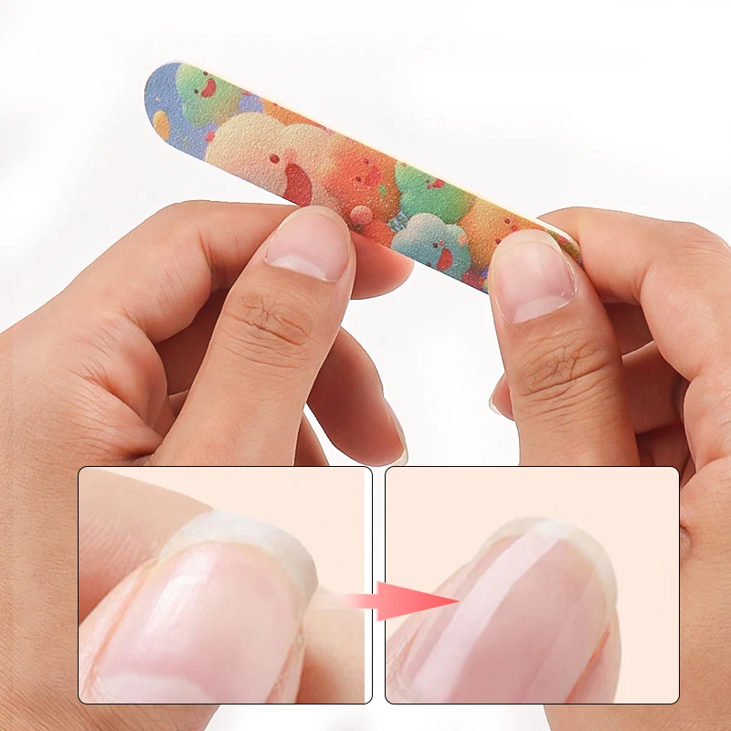 3pcs Mini Nagels Spons Bestand Buffer Blok Buffing Schuren Bestand Pedicure Nagelvijl Cuticle Pusher Buffer Schoonmaken Manicure Gereedschap