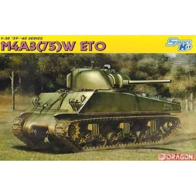 DRACHEN 6698 1/35 M4A3 75(W) ETO-Skala Montieren Modell Kit