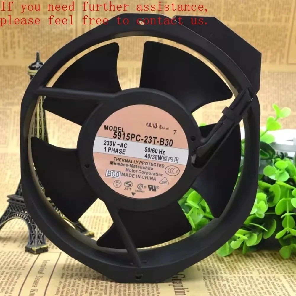 

For NMB 5915PC-23T-B30 230V 35W 172 * 150 * 38MM 17cm aluminum frame AC fan