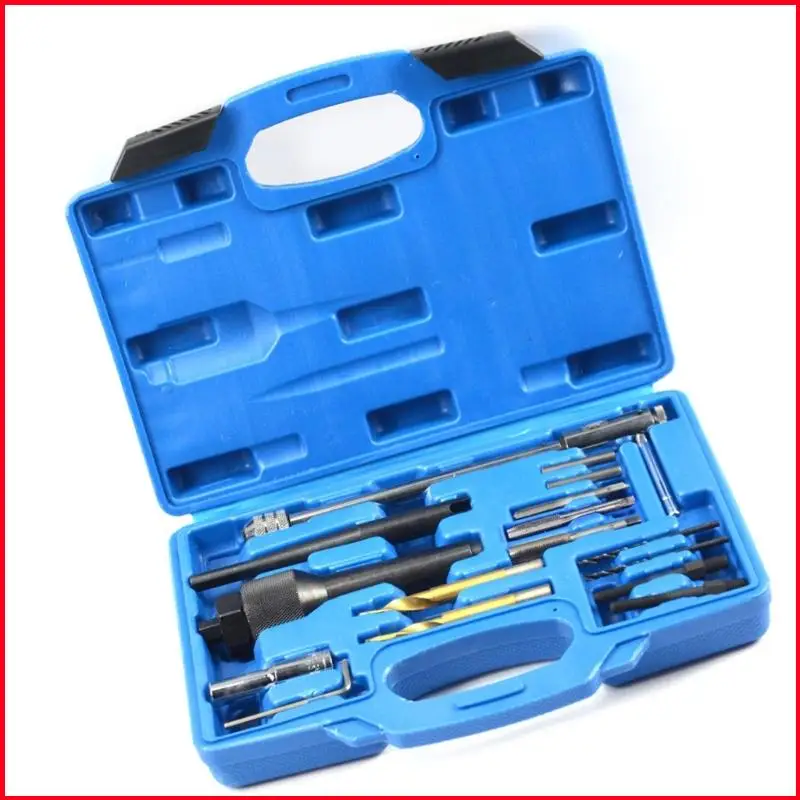 

K92A 16 Piece Glow Plug Service Carbon Steels Glow Plug Extractor Tool For Professional Mechanics And DIY Enthusiasts
