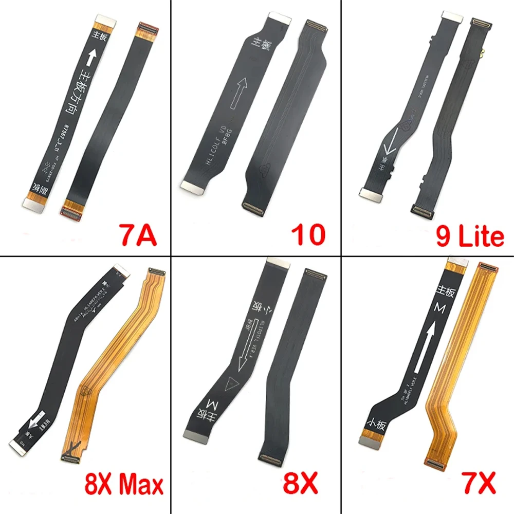 NEW For Huawei Honor 20 9 10 Lite 5C 5X 6X 7X 8X MAX 8C P Smart Y7 2017 Y6 Y9 2019 Motherboard Main LCD Flex Cable Repair Parts