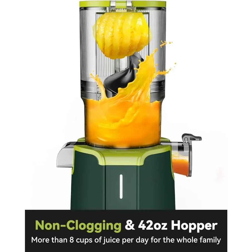 Prep 4.35"Feed Chute Fit Whole Fruits & Vegetables, LINKChef Juicer M