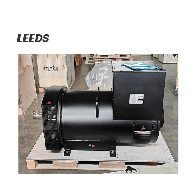 เครื่องกำเนิดไฟฟ้ากระแสสลับแบบซิงโครนัสไร้แปรงถ่าน สามเฟส ขนาด 3KW~300KW รุ่น Silent Brushless กำลังไฟ 60KW 70KW 80KW 100KW 120KW 160KW 180KW 200KW แรงดันไฟฟ้า 230V