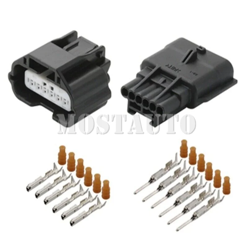 

High-Quality 6 PIN Male Female Plug Connector for Accelerator Pedal and PDC Sensor, Compatible with Sumitomo and Honda