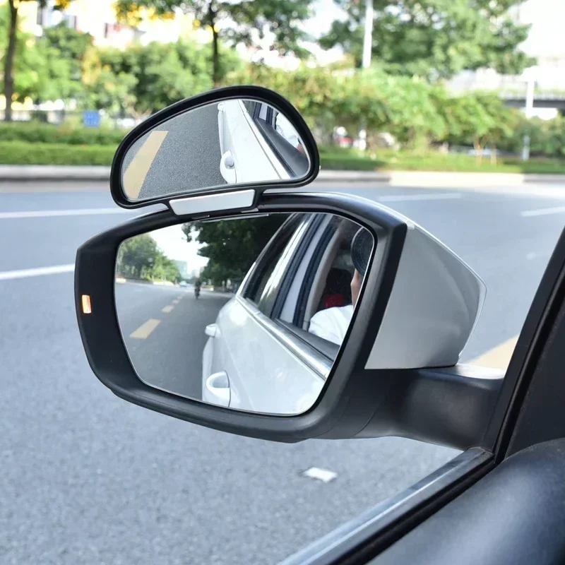 Auto Mirror Adjustable Wide Angle Side Rear Mirror Blind Spot Convex Mirrors For Car Reverse Parking Auxiliary Rear View Mirror