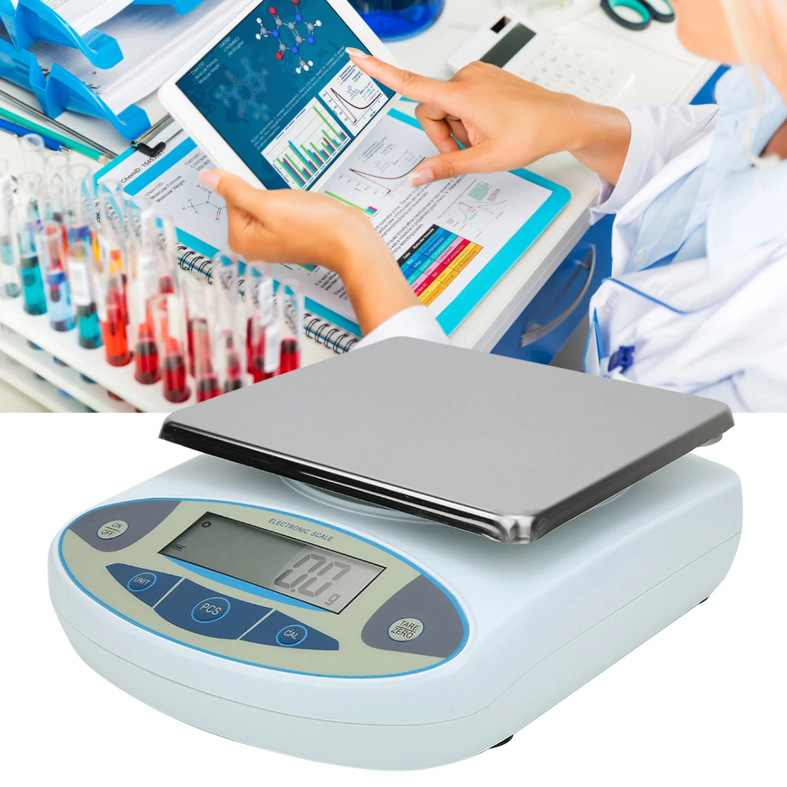 20 кг 0,1 г Высокоточные лабораторные весы Цифровые аналитические электронные весы Высокоточные весы Лабораторные весы