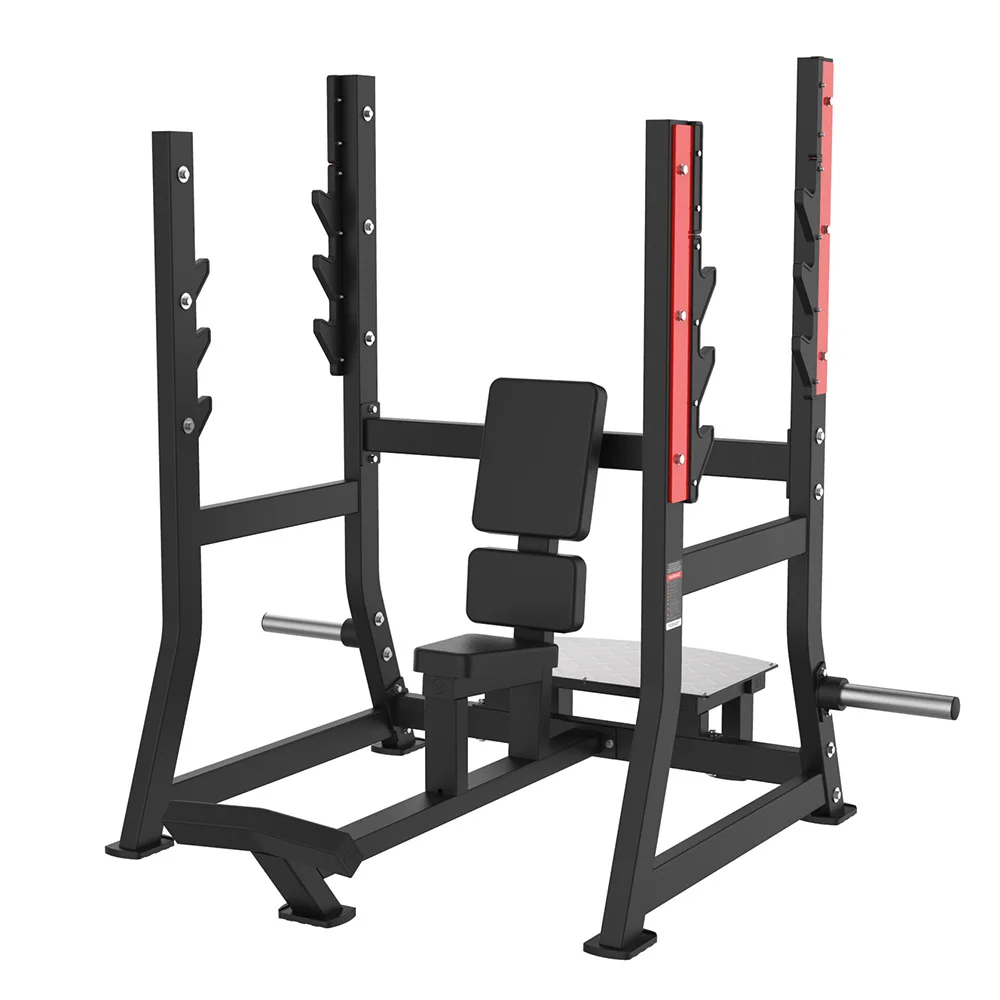 New Arrival Bodybuilding Fitness Equipment Exercise Trainer Plate Loaded Gym Equipment Squat Rack