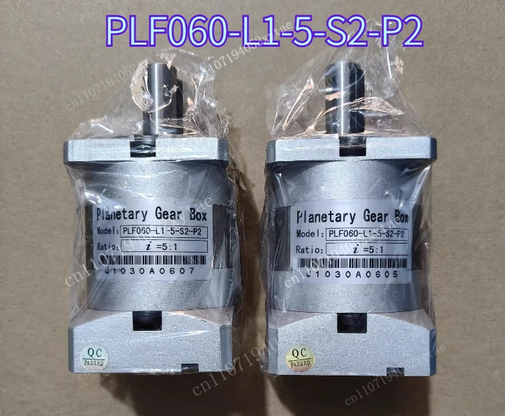 1pcs PLF060-L1-5-S2-P2 60 type planetary reducer, speed ratio 5, compatible with 400w servo motor, tested OK