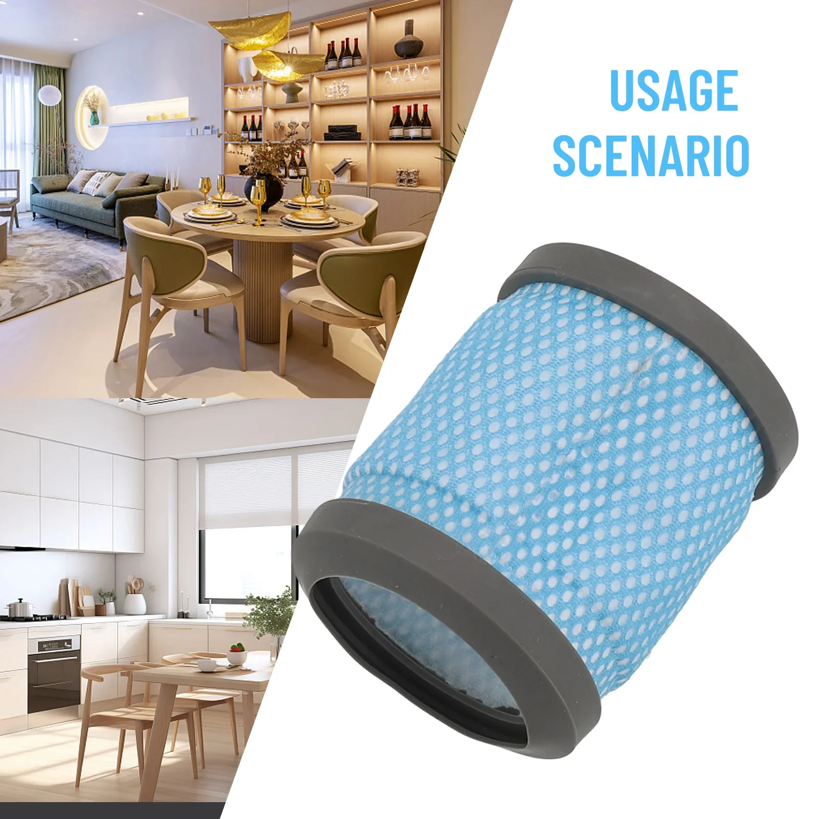 استبدال المرشحات لمرشح المكنسة الكهربائية هوفر FD22 ملحقات الأجزاء اللاسلكية فلتر التنظيف استبدال أجزاء الكناس