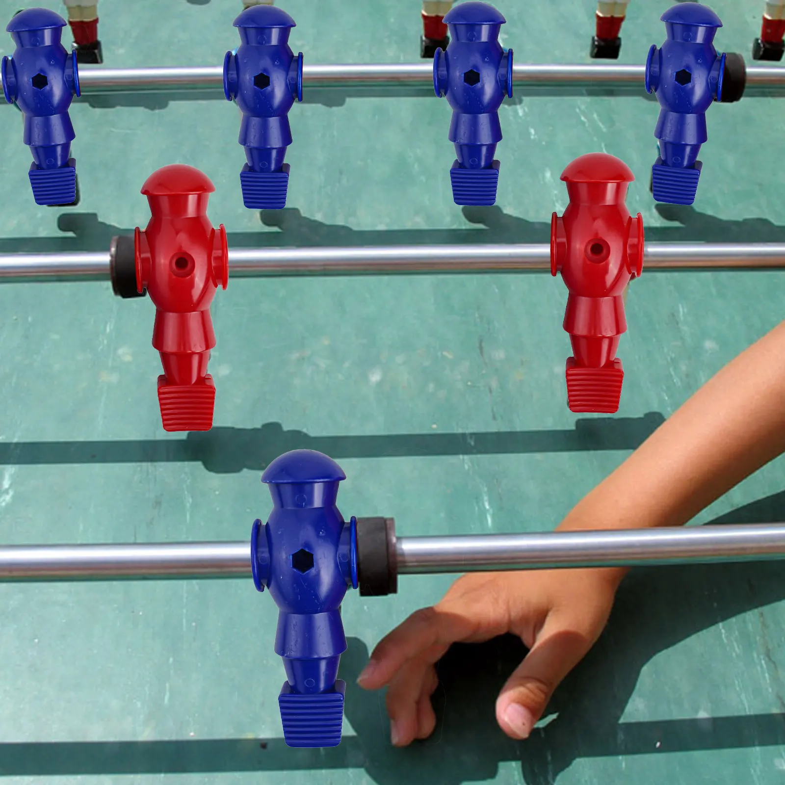 

22 фигурки-игроков для настольного футбола, аксессуары для настольного футбола, фигурки футболистов из смолы