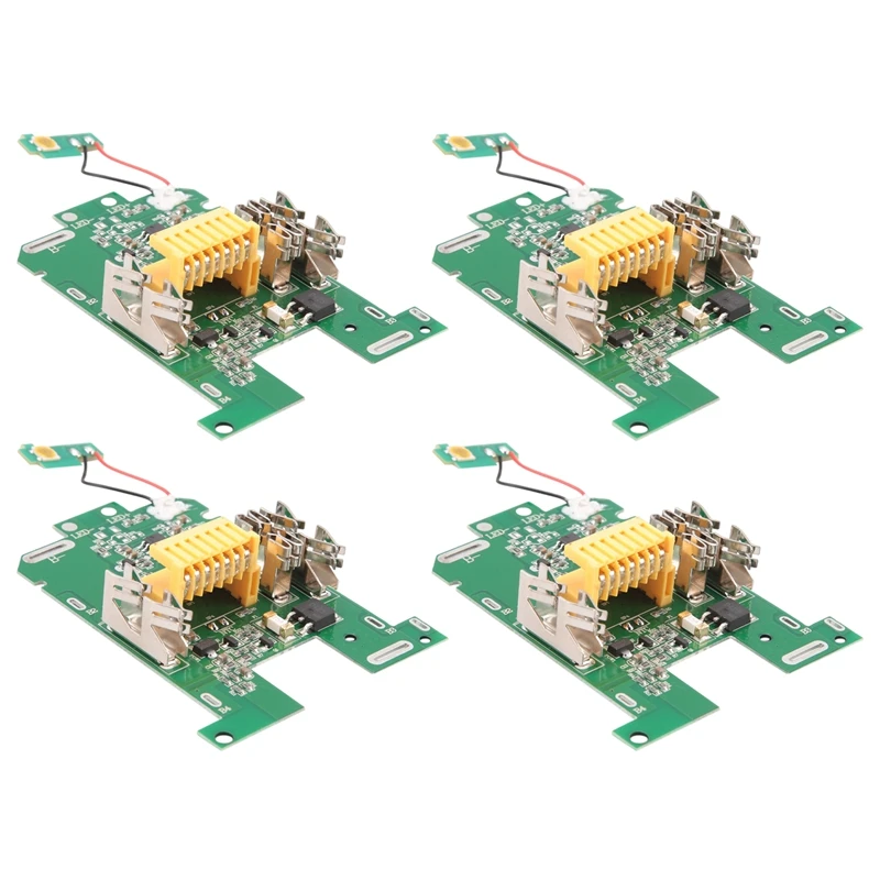 BL1830 Li- Battery BMS PCB Charging Protection Board For  18V Power Tool BL1815 BL1860 LXT400 BL1850, 4 Pack