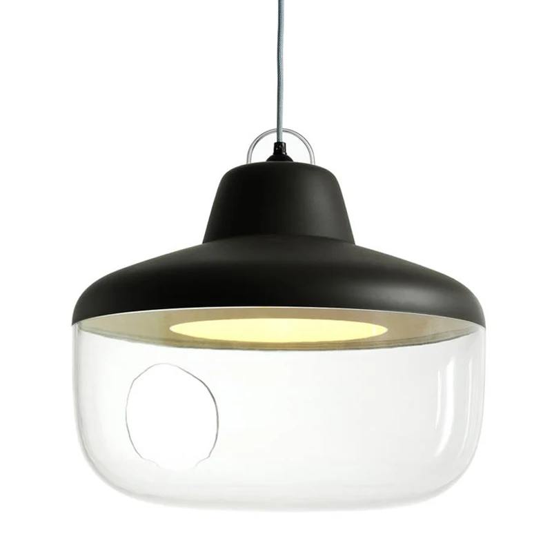 الشمال الجوف خارج الاكريليك الفن مصابيح متدلية شخصية الإبداعية مطعم بار متجر الملابس مصمم تركيبات الإضاءة LED #5