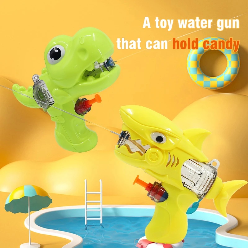 

Water Gun Kids Toy Water Blaster Gun Toy Water Soakers Summer Party Games Dinosaur Water Childern Gift Water Pistol Beach Toys